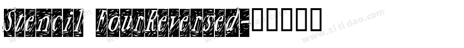 Stencil FourReversed字体转换
